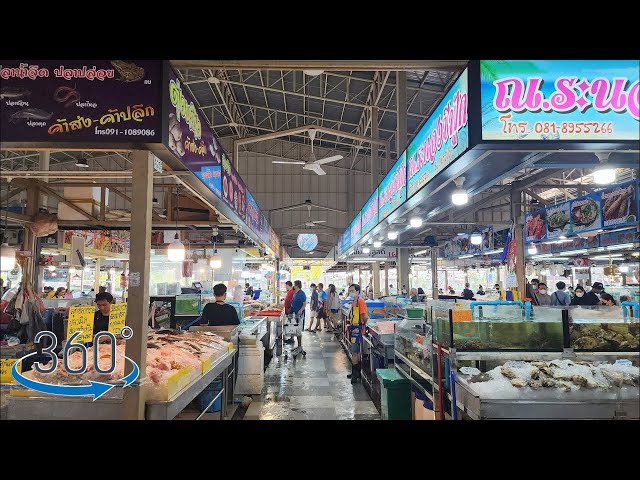 【VR 360°】【泰國 曼谷】散步 in 吞武里海鮮市場(Thonburi Market Place)