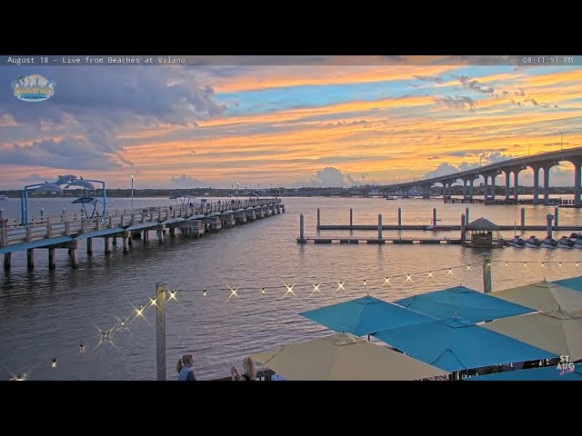 Vilano Pier | Live 24/7 from Beaches at Vilano | St. Augustine