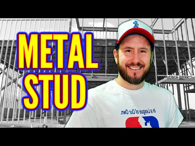 Metal Stud Framing On Concrete & Steel Tips & Tricks!