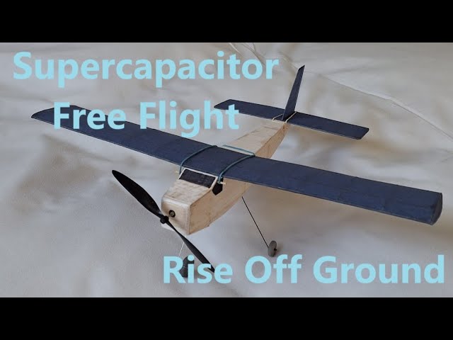 A Circuit for Supercapacitor ROG - Indoor Free Flight