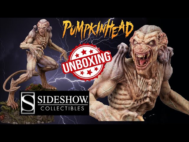 Sideshow Pumpkinhead 1:4 Scale Exclusive statue by PCS Unboxing *LIVESTREAM*