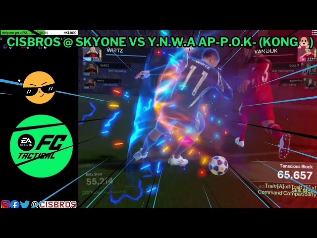 EA SPORTS FC Tactical Gameplay (24-25) S1 RANKED MATCH CISBROS @ SkyOne vs Y.N.W.A AP-P.O.K- KONG🐶