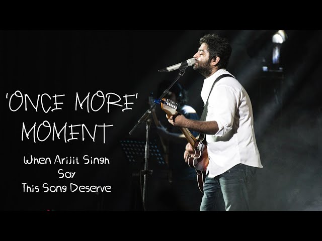 "Once More" Moment ❤️ Tum Hi Ho | Arijit Singh Live | 2013 Clip