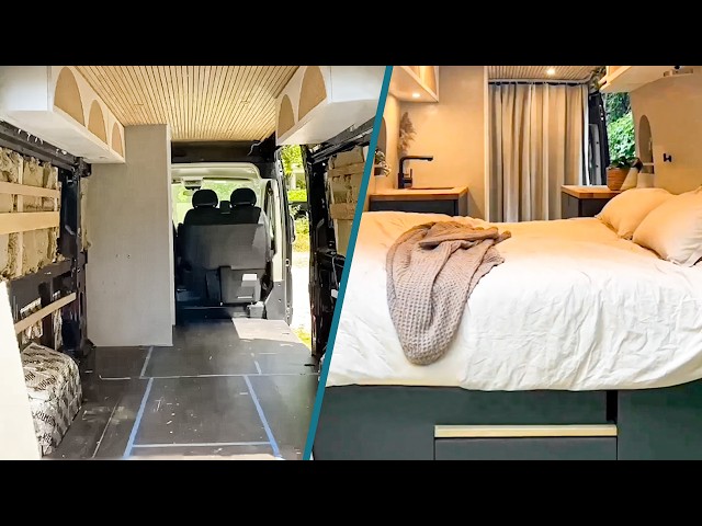 Incredible Camper Van Build Timelapse