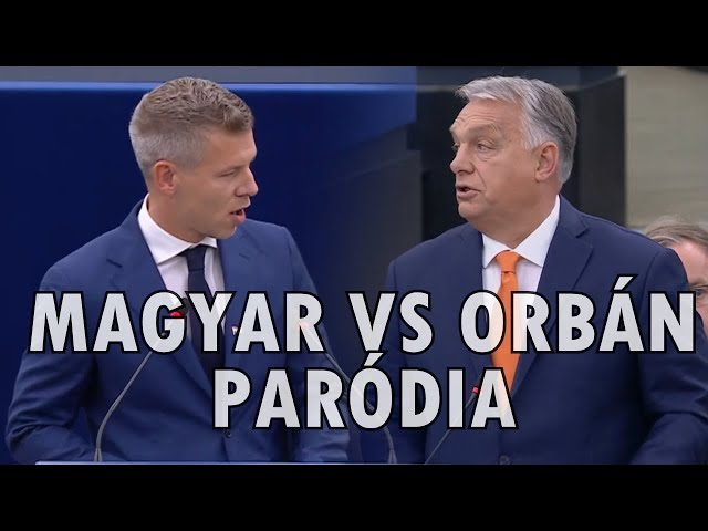 Magyar Péter VS Orbán Viktor PARÓDIA (By:. Peti)