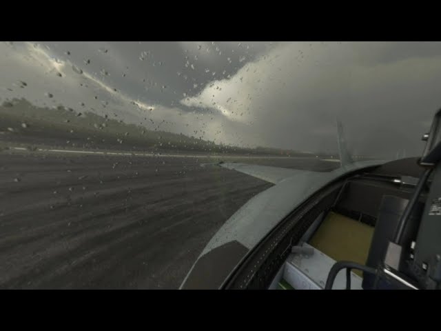 F/A-18E Super Hornet Landing in Rain 3D VR180