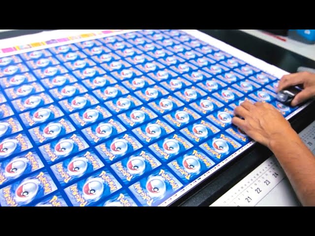 HOW Pokémon Cards ARE MADE In Factory 📇| Knowing This Will CHANGE Your Look At Pokémon FOR EVER!