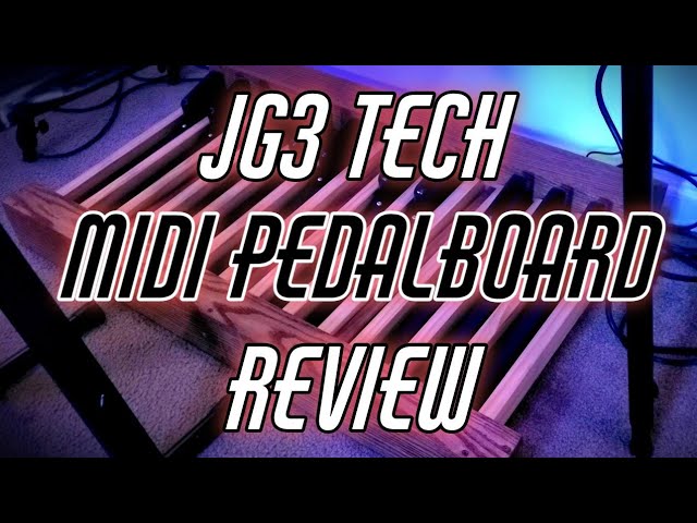 JG3 Midi Bass Pedalboard Review | Yamaha YC61 Organ With Bass Pedals