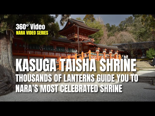 Virtual Tour | Kasuga Taisha: Thousands of Lanterns Guide You to Nara's Most Celebrated Shrine