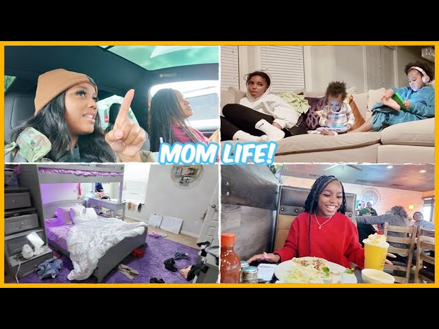 SINGLE MOM VLOG: BABYSITTING 3 KIDS, TEEN ROOM RENOVATIONS & MORE | Ellarie