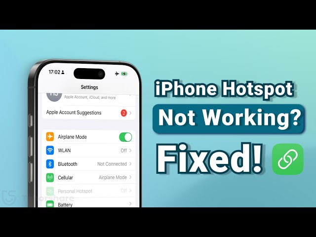 iPhone Personal Hotspot Not Working?  Fix It Now!!! 2025 New