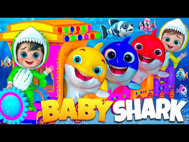 🔴 LIVE   Baby Shark Dance Party | Baby Shark Color's Train | #cocomelon #nurseryrhymes #pinkfong