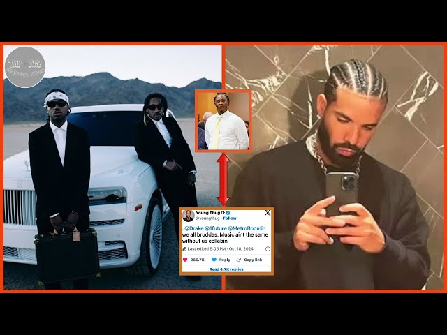 Young Thug Tries to End Drake Future & Metro Boomin’ Beef From Jail