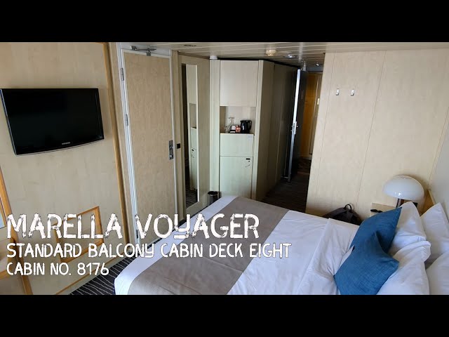 Marella Voyager - Standard Balcony Cabin Deck Eight, Cabin no.8176