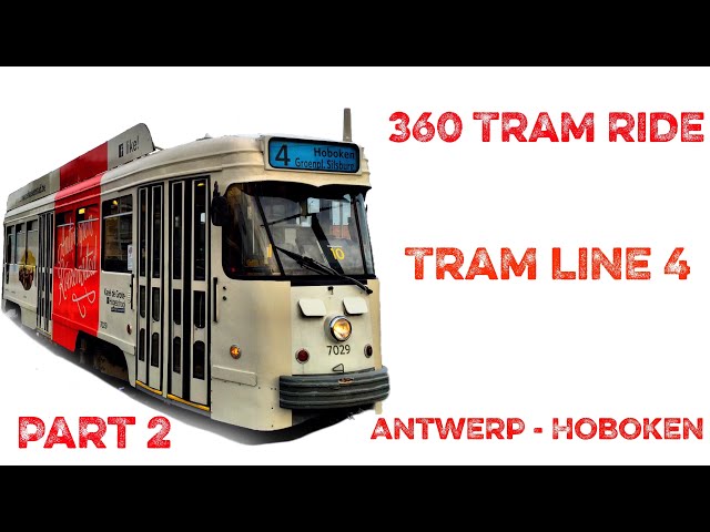 360 TRAM RIDE LINE 4 PART 2