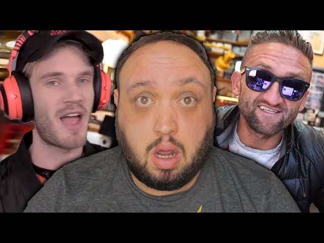 I was Interviewed with PewDiePie and Casey Neistat...here's what happened