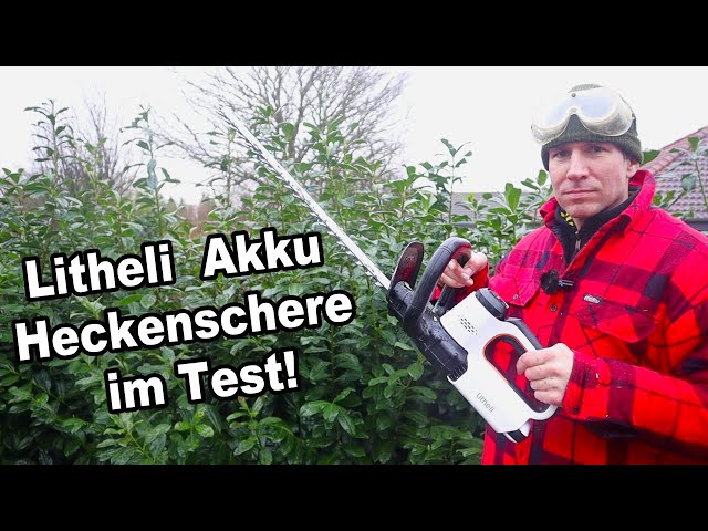 Was taugt die Litheli U20 Akku Heckenschere? OBI Heckenschere im Test!