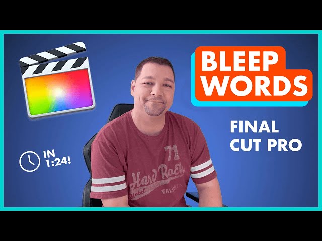 🚨 How to Bleep Out Audio in Final Cut Pro FAST! | Censor Profanity Like a Pro 🎬