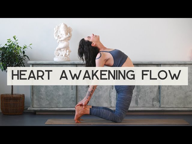 20 minute Heart Awakening Slow Flow Yoga