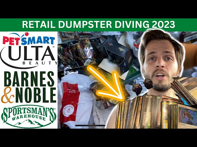 Dumpster Diving PetSmart & Retailers 2023: Magic The Gathering, Good Scrap Metal, & More