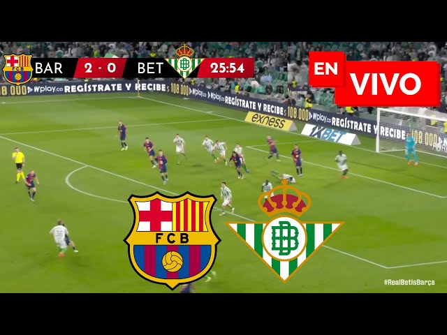 🔴 BARCELONA VS REAL BETIS PARTIDO EN VIVO / COPA DEL REY - JUEGA LAMINE YAMAL