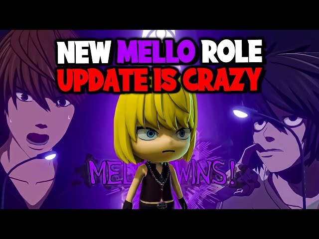 I Play The NEW Mello Role! This Update Changes EVERYTHING - DEATH NOTE Killer Within