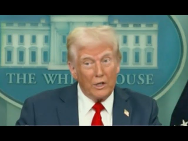 Trump goes OFF THE RAILS at UNHINGED press conference