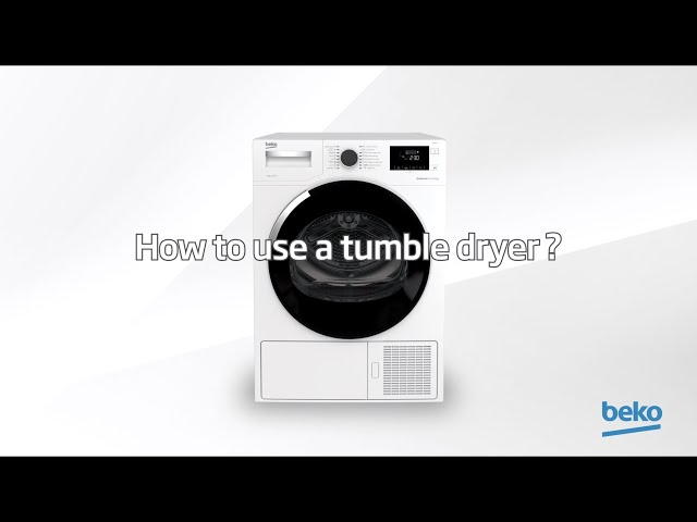 How to use a tumble dryer? | by Beko