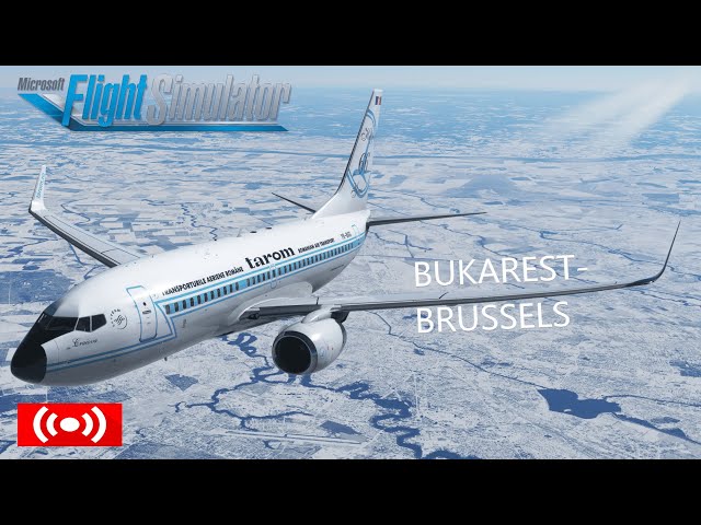 MFS2020 Bucharest to Brussels RO373 B737-700