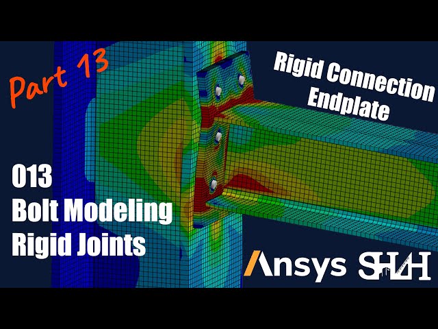 Rigid Connection, Ansys Workbench, Bolts as rigid joint