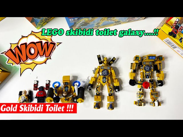 Mua hết Lego Gold Skibidi Toilet phiên bản galaxy siêu đặc biệt hài hước | Skibidi Toilet #26