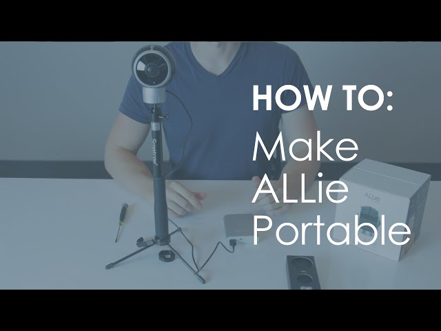 How to: Make ALLie Portable / ALLie 360 VR video camera