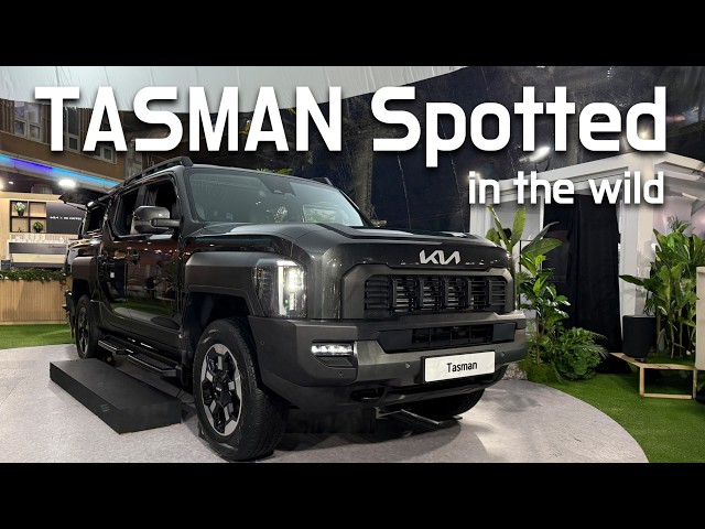 Exclusive: Kia Tasman Caught in the Wild! First Look, Walkaround, Exterior, Interior in-depth Review