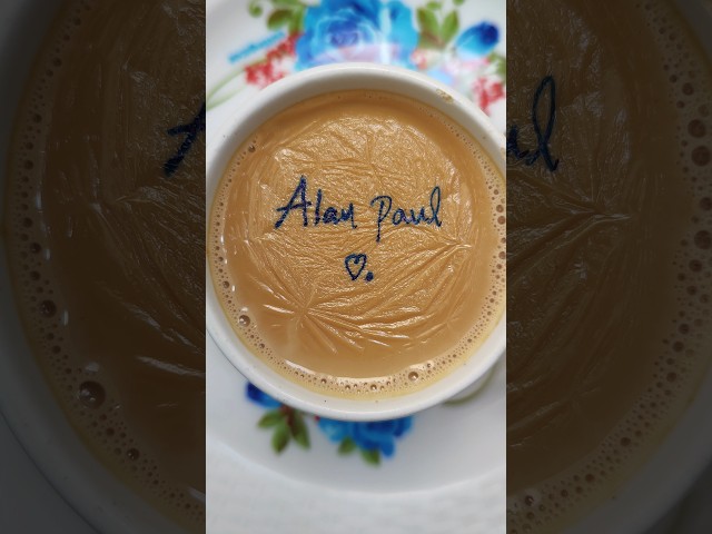 Alan Paul❣️lover's💕tea ☕ #trending #shortsfeed #viralvideo #shorts #food #love #couple #art #foryou