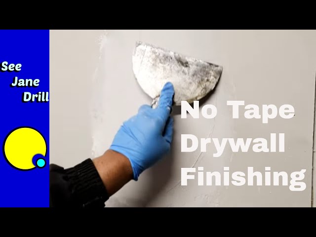 Fix Drywall without TAPE