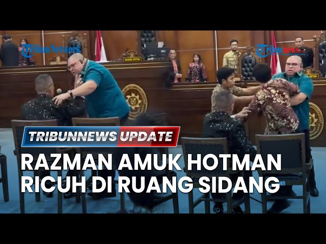 🔴 LIVE: Aksi Razman Ngamuk ke Hotman Paris, Mericuh di Persidangan Atas Kasus Pencemaran Nama Baik