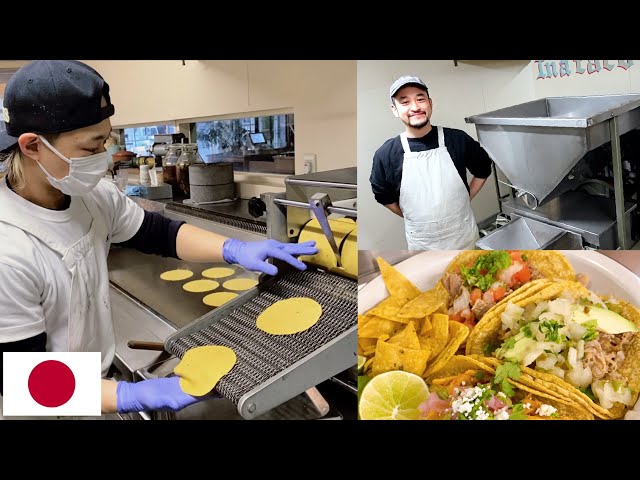 MEXICAN STREET FOOD TACOS IN JAPAN! INCREDIBLE