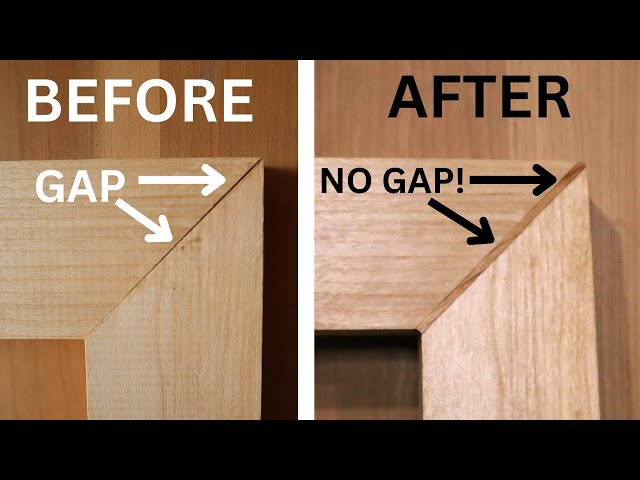 Your miter joints SUCK!  (let's fix them)