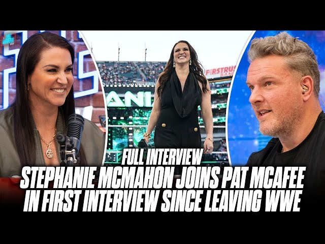 Stephanie McMahon Joins Pat McAfee For Her First Interview Since Leaving WWE Executive