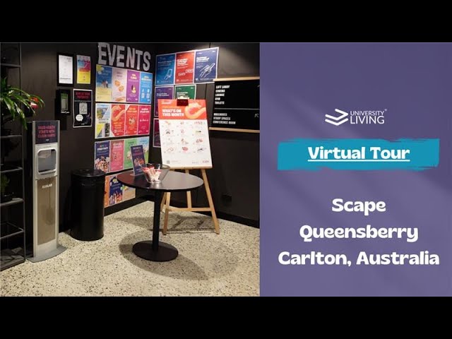 Virtual Property Tour | University Living x Scape I Scape Queensberry I Melbourne