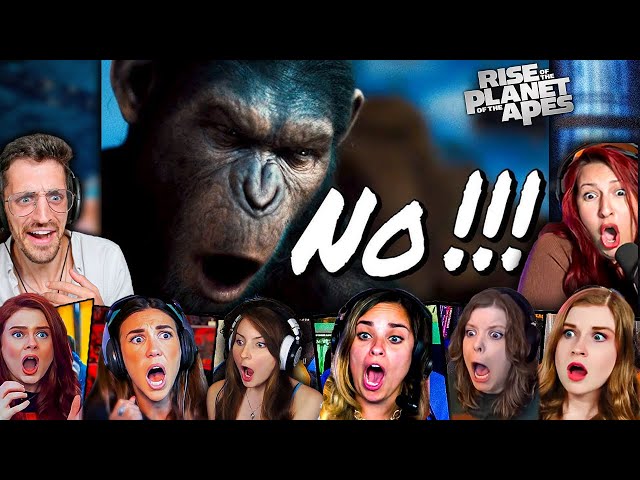 TOP "Caesar Speaks No" Reactions! Rise of the Planet of the Apes (2011) Movie Reaction