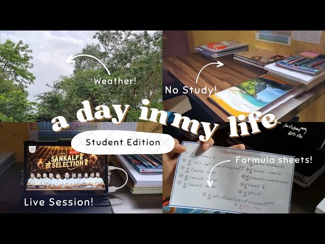 A Normal Day In My Life✨️ | Student Edition | Neet Aspirant | Nikhil Baviskar