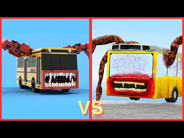 Bus Eater vs LEGO: All Eat Monster Showdown