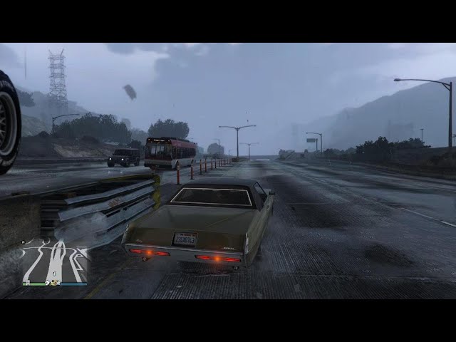 Grand Theft Auto V- Let's Steal A Bus... Wait