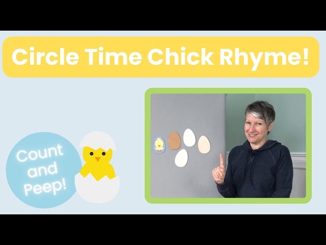 Fluffy Chick Count Up | Fun Felt Board Rhyme for Circle Time & Preschool Activities