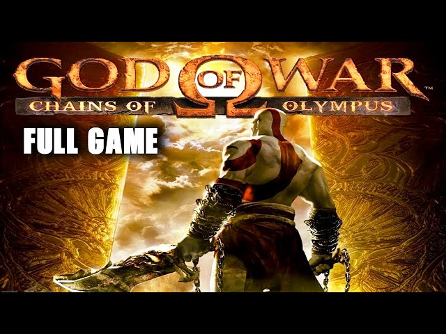 God Of War Chains Of Olympus -Full Game Walkthrough (Full Game Ps3 🎮)