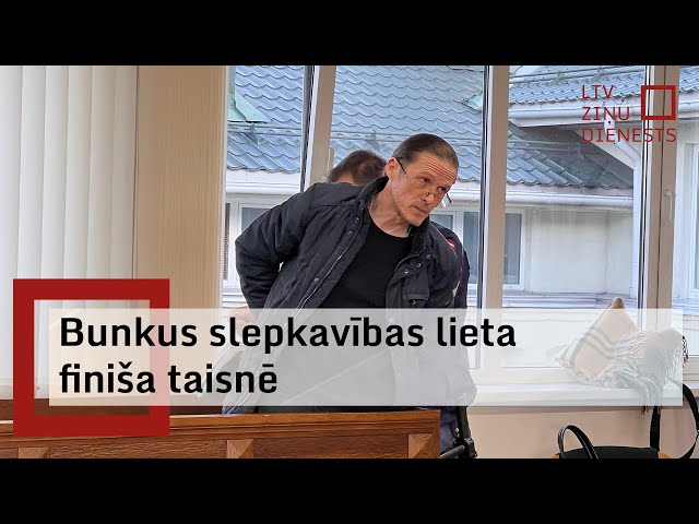 M. Bunkus slepkavības lieta – finiša taisnē