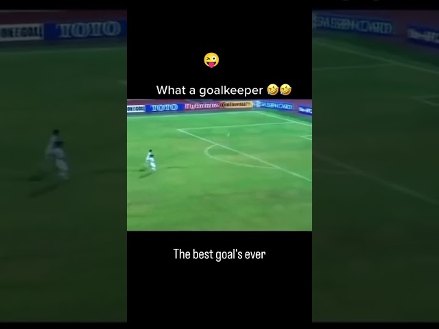 The Goalkeeper scored the best goal ever #shorts #subscribe #football #laugh