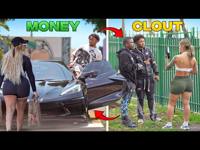 MONEY VS CLOUT | Which Do Girls Prefer? (Social Experiment)