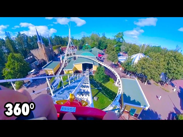 Fireball (Furuvik) - VR ONRIDE - 360° family boomerang coaster POV